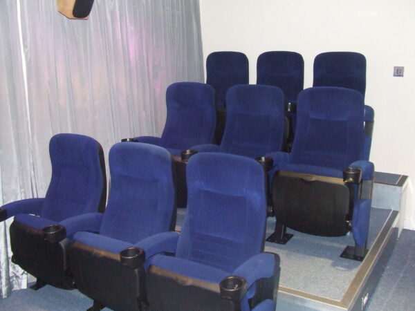 9 seater home cinema seating installation